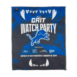 Detroit Lions Vs San Francisco 49ers NFC Champ Rally Towel SGA